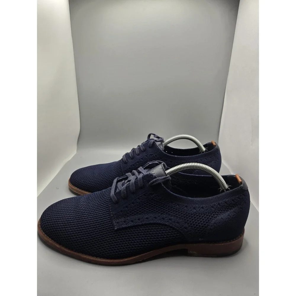Cole Haan Men's ØriginalGrand Stitchlite Wingtip Oxford Navy Blue C29716 Size 10